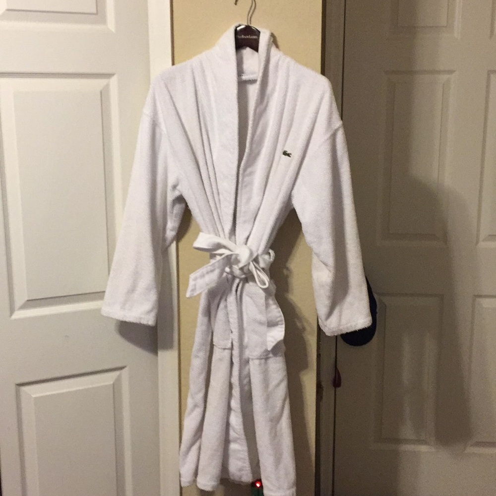 100% cotton lacoste robe